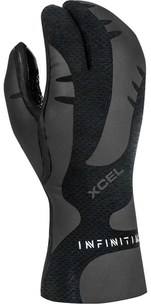 2026 Xcel Infiniti 5mm Lobster Claw Wetsuit Gloves AN057380 - Black